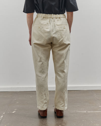 Yoko Sakamoto Standard Easy Pants, Ecru