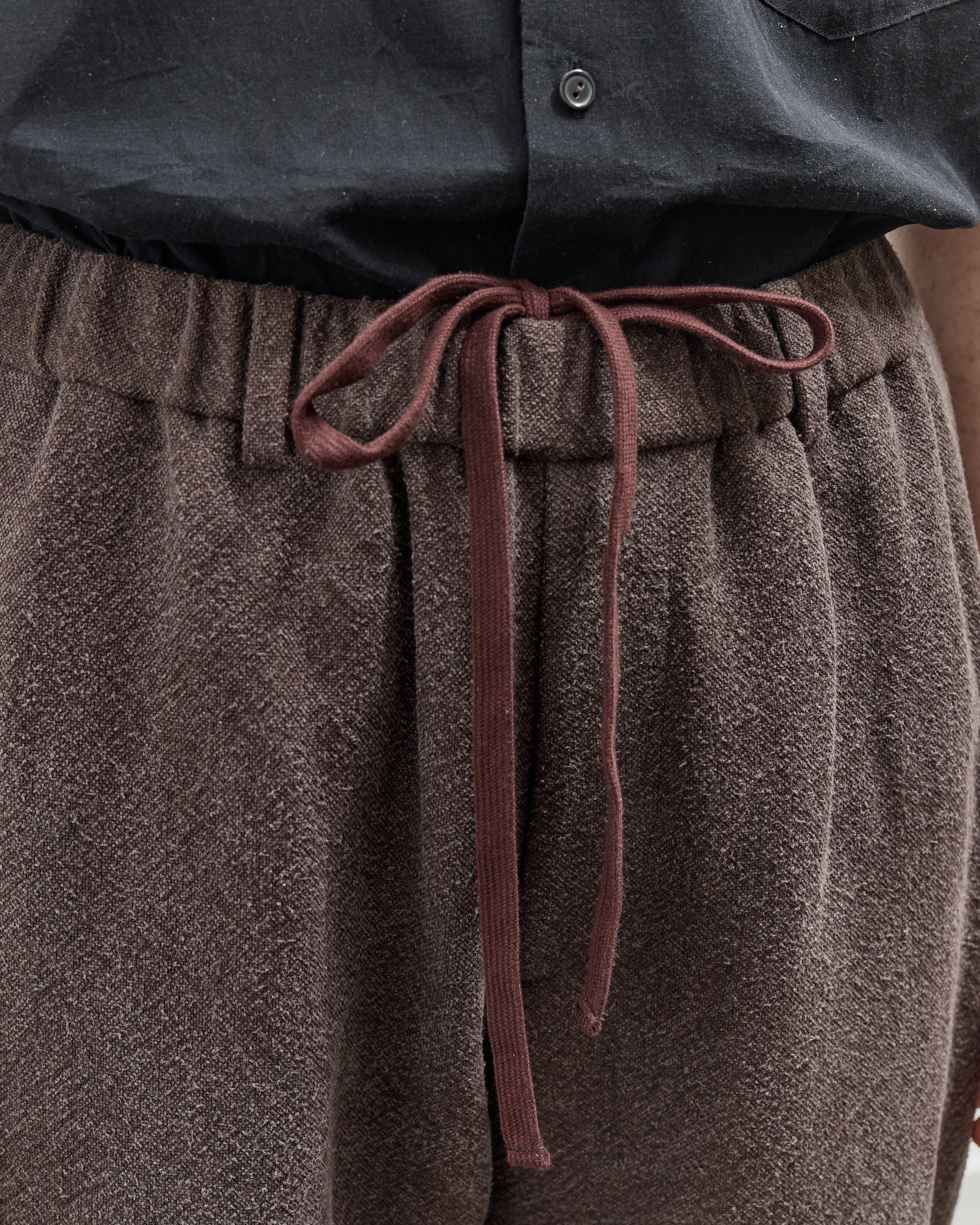 Yoko Sakamoto Standard Easy Pants, Brown – Glasswing