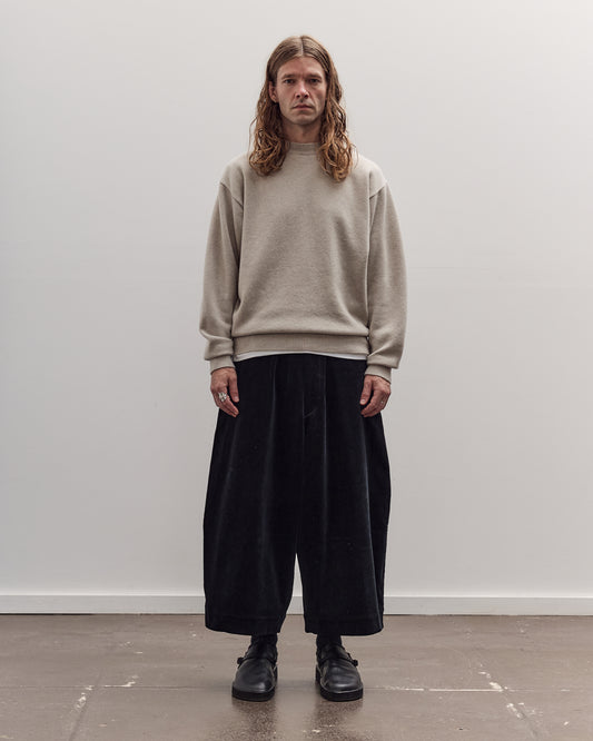 Living Pants, Black Cotton Corduroy