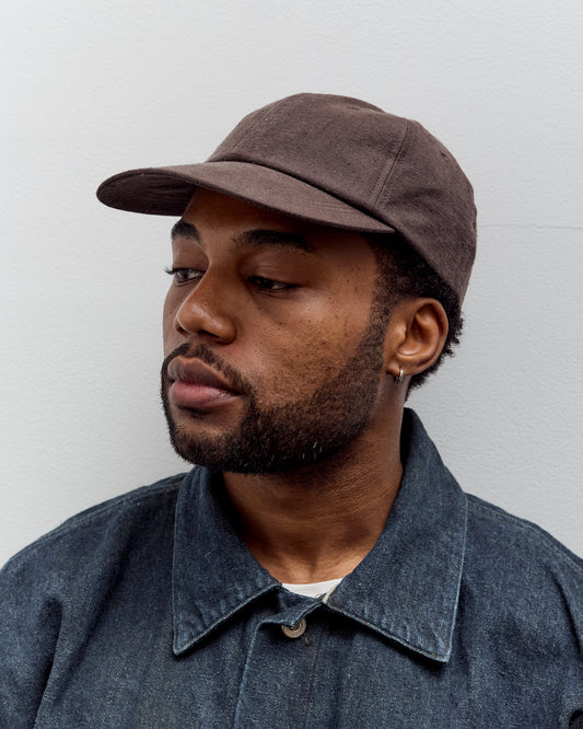 Yoko Sakamoto Gift Shop Cap, Brown