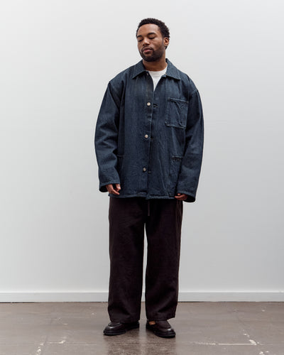 Yoko Sakamoto Coverall, Indigo / Yellow Ochre