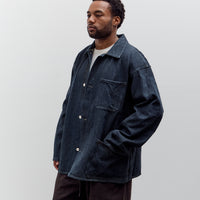 Yoko Sakamoto Coverall, Indigo / Yellow Ochre