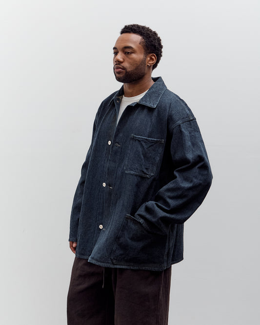 Yoko Sakamoto Coverall, Indigo / Yellow Ochre