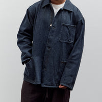 Yoko Sakamoto Coverall, Indigo / Yellow Ochre