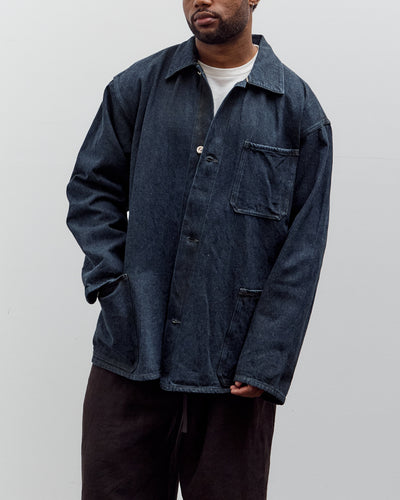 Yoko Sakamoto Coverall, Indigo / Yellow Ochre
