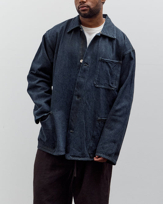 Yoko Sakamoto Coverall, Indigo / Yellow Ochre