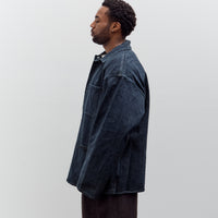 Yoko Sakamoto Coverall, Indigo / Yellow Ochre