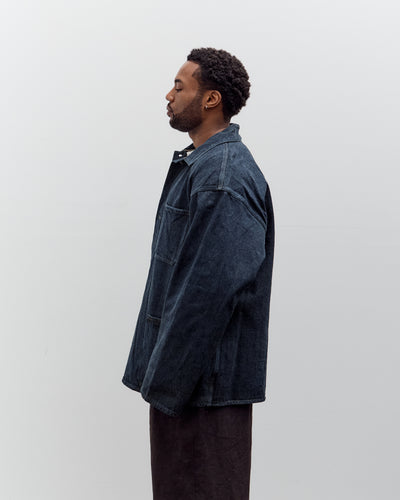 Yoko Sakamoto Coverall, Indigo / Yellow Ochre