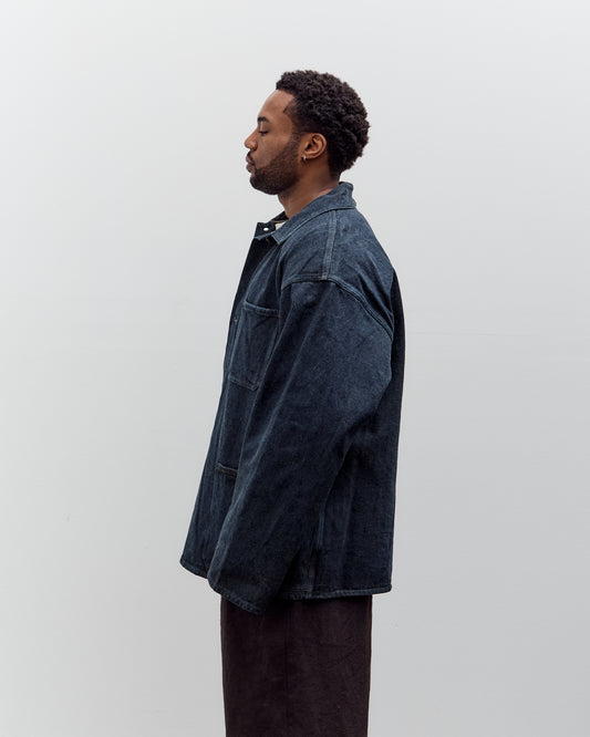 Yoko Sakamoto Coverall, Indigo / Yellow Ochre