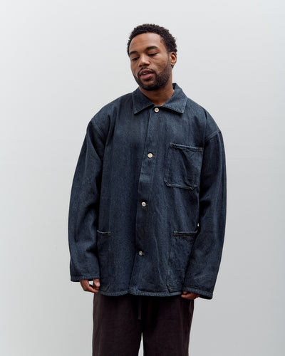 Yoko Sakamoto Coverall, Indigo / Yellow Ochre