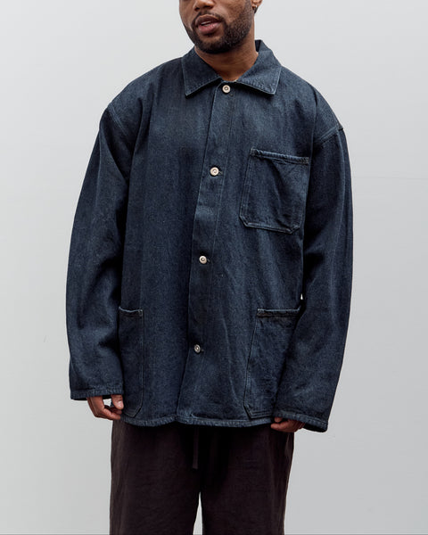 YOKO SAKAMOTO ジャケット COMOLI AURALEE YOKE Yoko Sakamoto Coverall, Indigo / Yellow Ochre – Glasswing