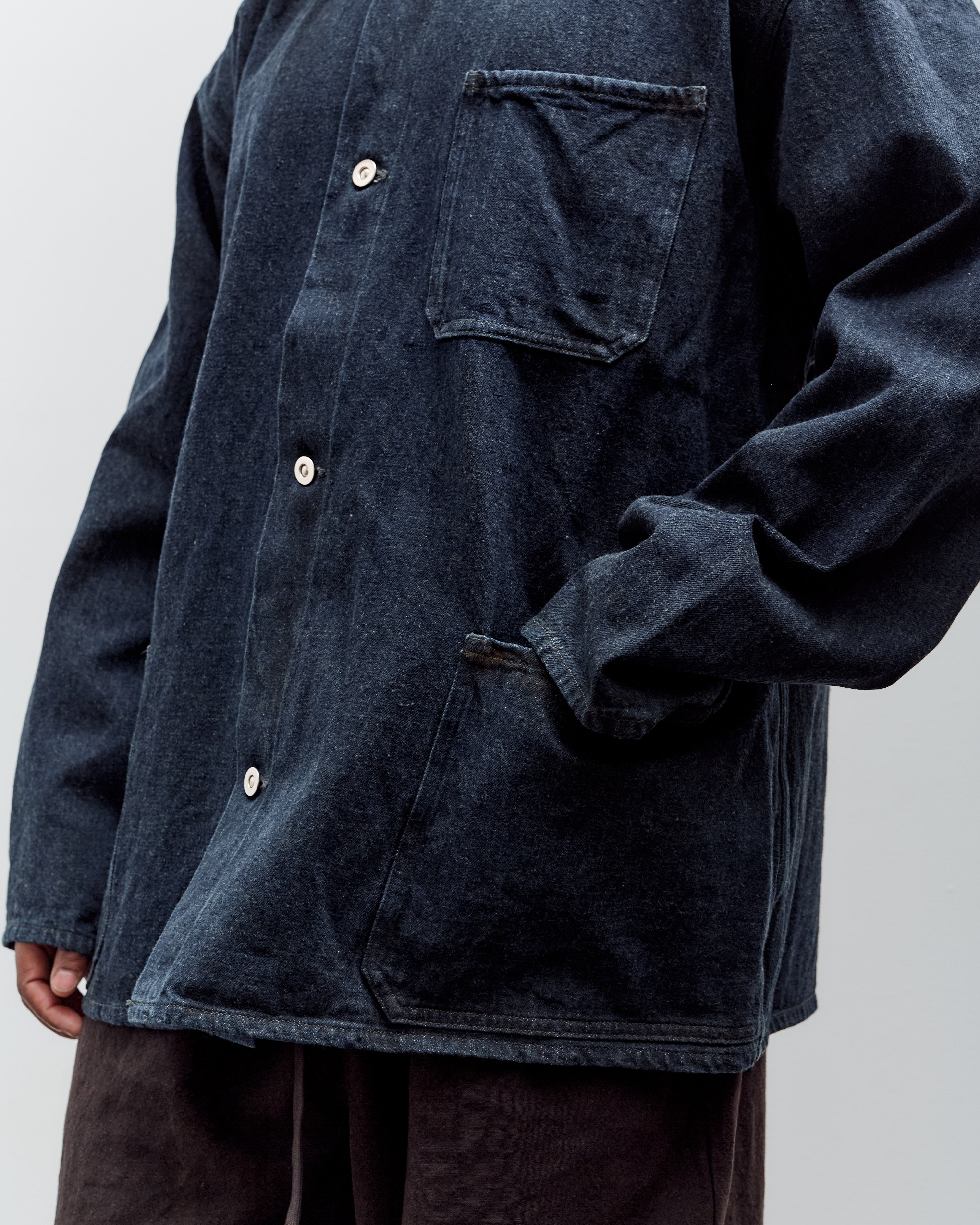 Yoko Sakamoto Coverall, Indigo / Yellow Ochre – Glasswing