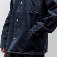 Yoko Sakamoto Coverall, Indigo / Yellow Ochre