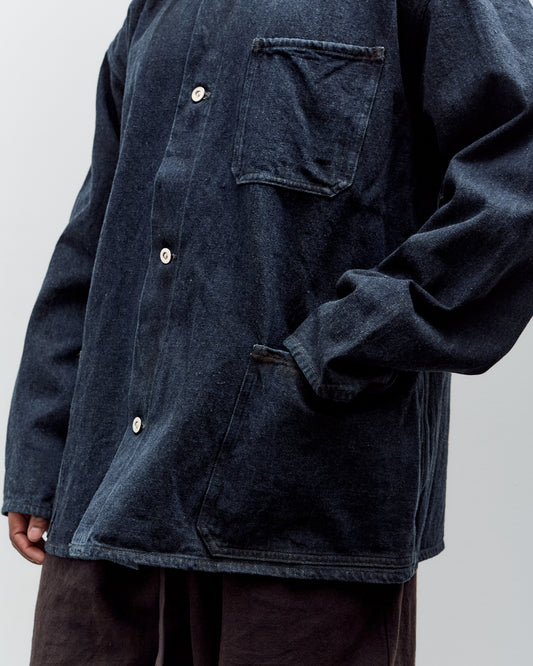 Yoko Sakamoto Coverall, Indigo / Yellow Ochre