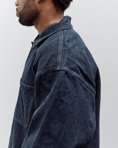 Yoko Sakamoto Coverall, Indigo / Yellow Ochre