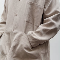 Yoko Sakamoto Work Shirt, Beige