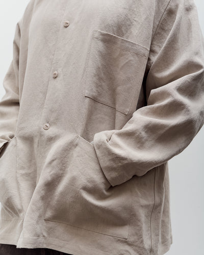 Yoko Sakamoto Work Shirt, Beige