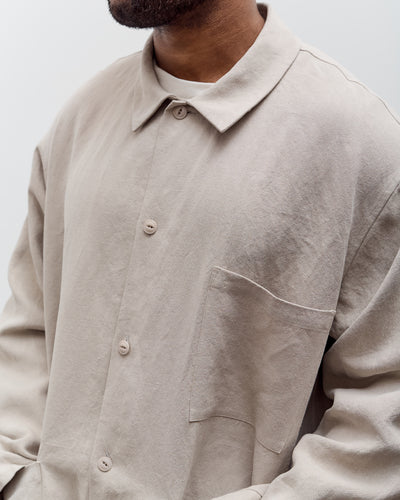 Yoko Sakamoto Work Shirt, Beige