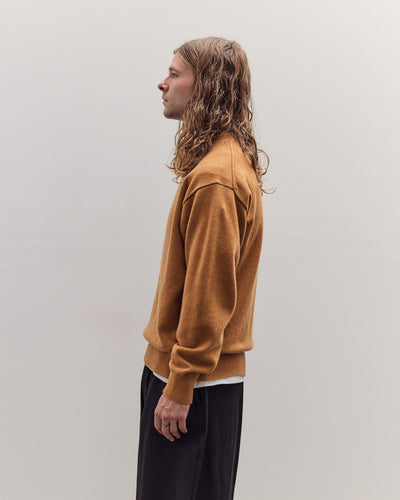 Crew Neck Knit, Orange