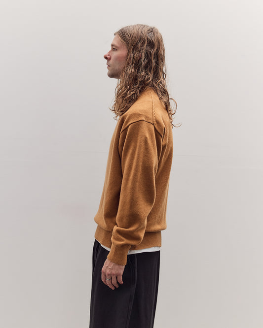 Crew Neck Knit, Orange