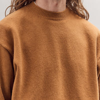 Crew Neck Knit, Orange
