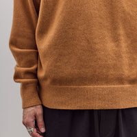 Crew Neck Knit, Orange