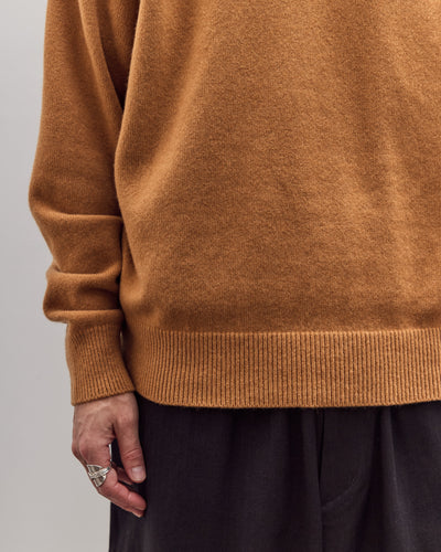 Crew Neck Knit, Orange