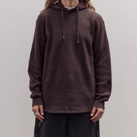 Hoodie, Brown Waffle