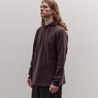 Hoodie, Brown Waffle
