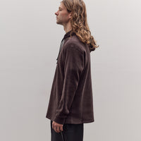 Hoodie, Brown Waffle