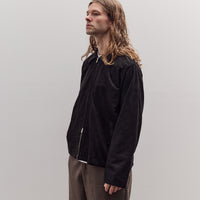 Zip Blouson, Black