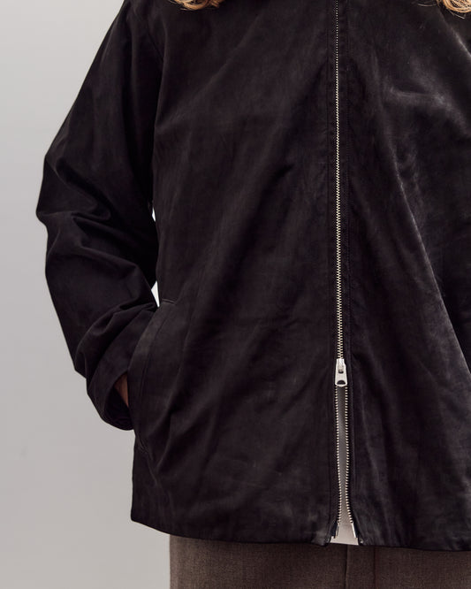 Zip Blouson, Black