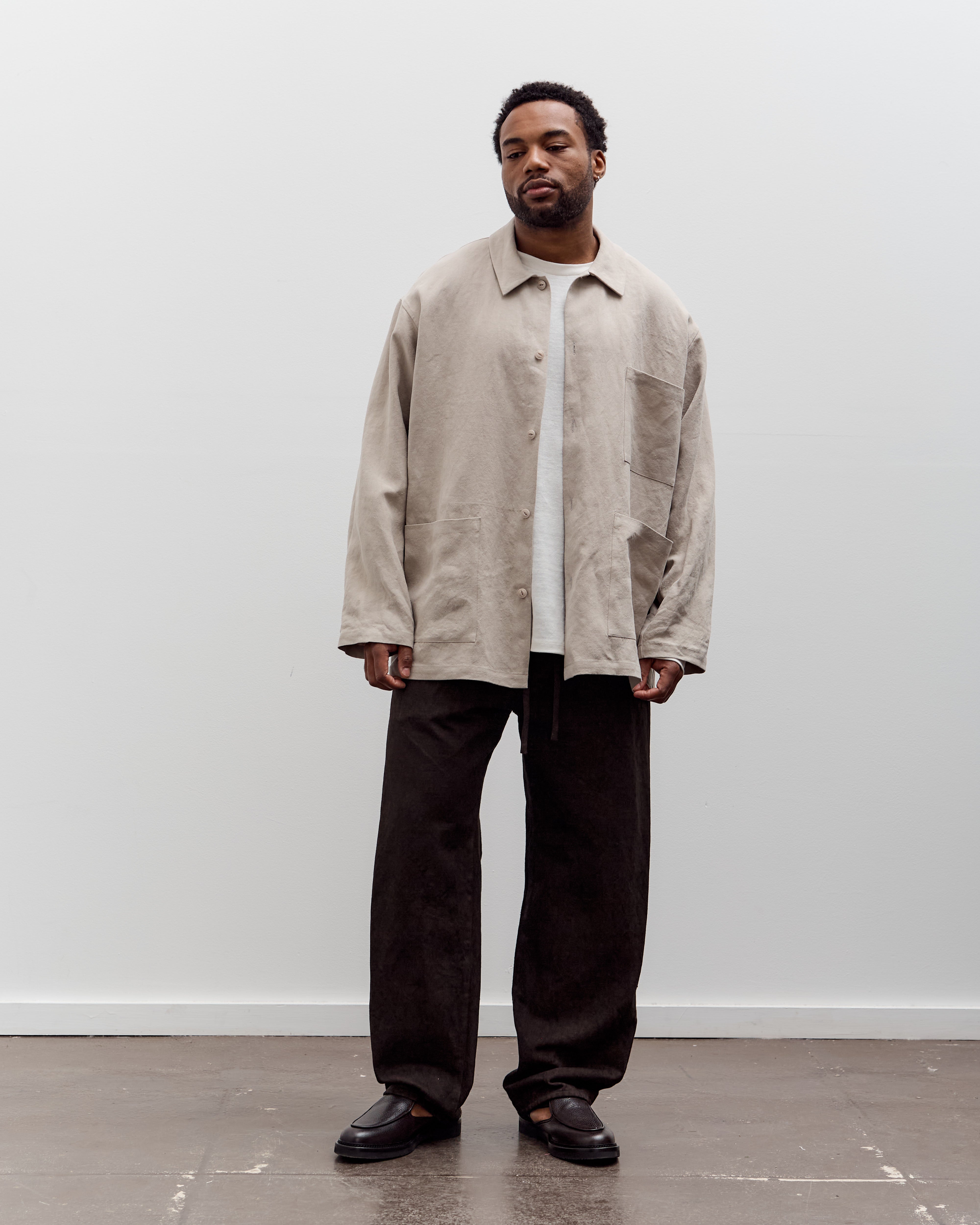 パンツ yoko sakamoto 5POCKET EASY PANTS size. S Yoko Sakamoto 5Pocket Easy Pants, Kakishibu – Glasswing