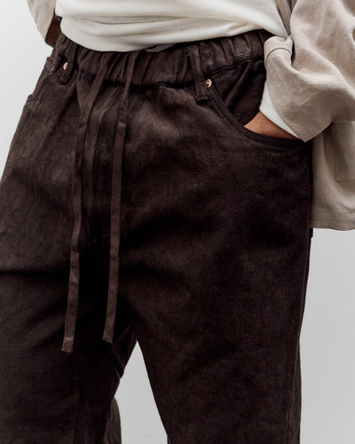 Yoko Sakamoto 5Pocket Easy Pants, Kakishibu