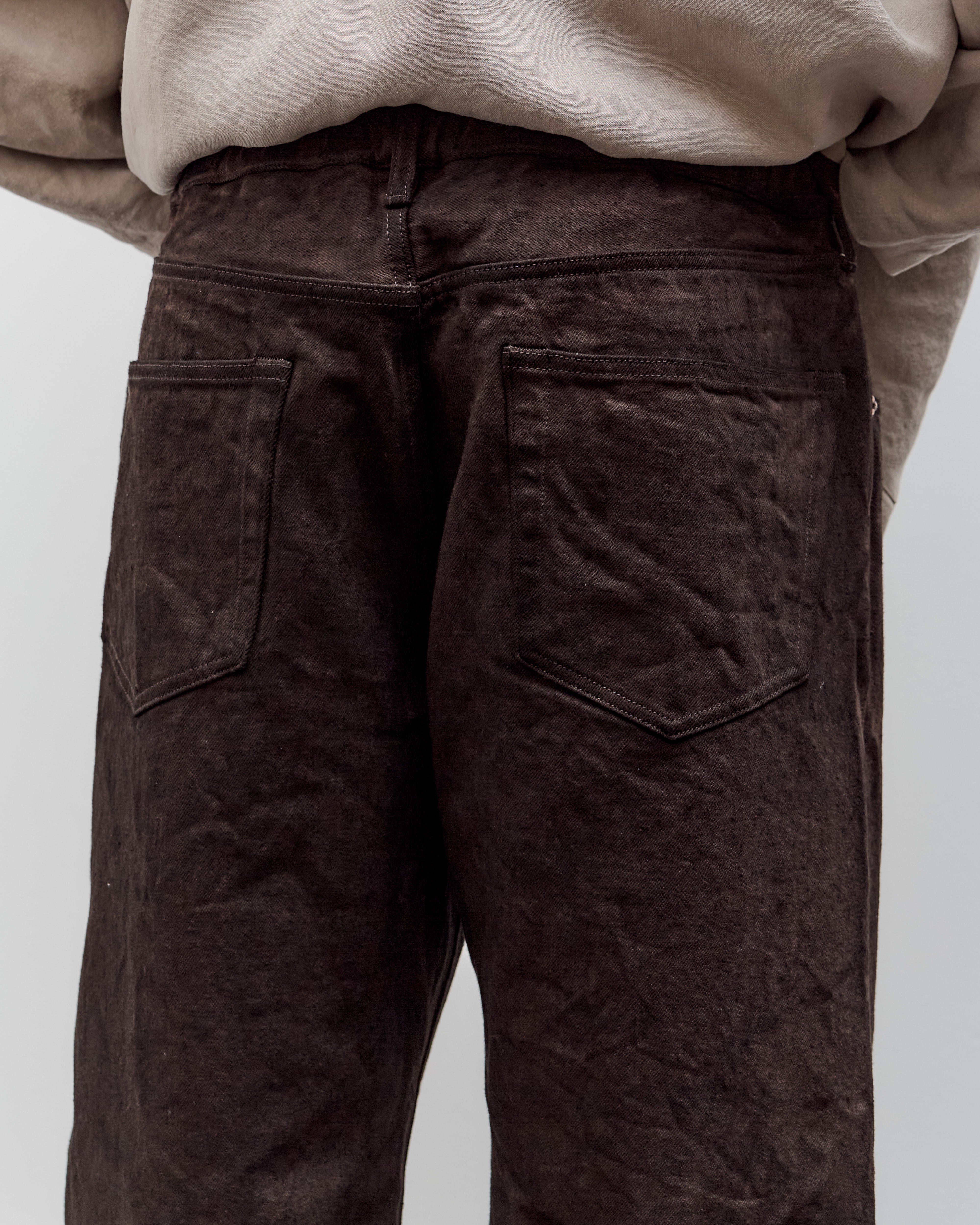 Yoko Sakamoto 5Pocket Easy Pants, Kakishibu – Glasswing