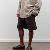 Yoko Sakamoto Double Pleated Short, Brown
