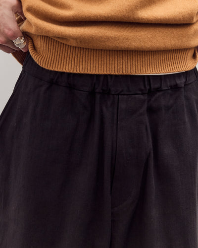 Living Pants, Black Cotton Rayon