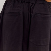 Living Pants, Black Cotton Rayon