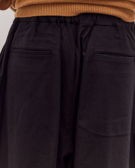 Living Pants, Black Cotton Rayon