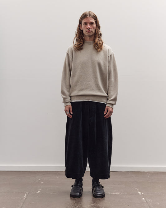 Crew Neck Knit, Ecru