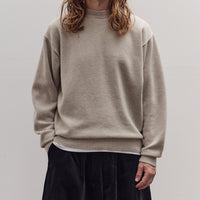 Crew Neck Knit, Ecru