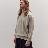 Crew Neck Knit, Ecru