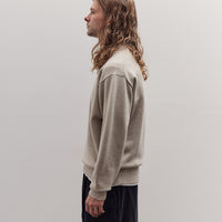 Crew Neck Knit, Ecru