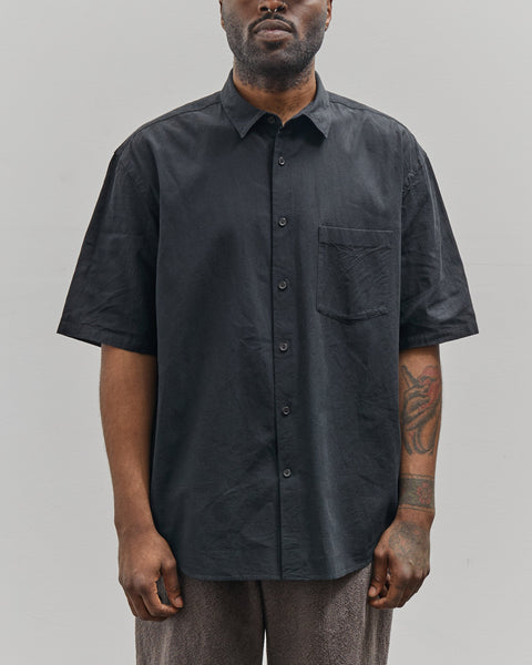 トップス YOKOSAKAMOTO REGULAR COLLAR SHIRT YokoSakamoto_fitssshirtblack_2