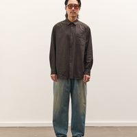 Yoko Sakamoto Regular Collar Shirt, Kakishibu