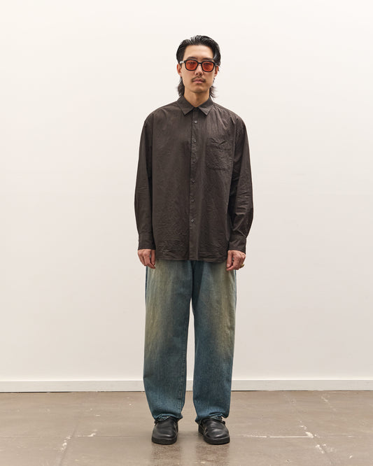 Yoko Sakamoto Regular Collar Shirt, Kakishibu
