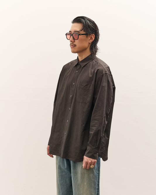 Yoko Sakamoto Regular Collar Shirt, Kakishibu