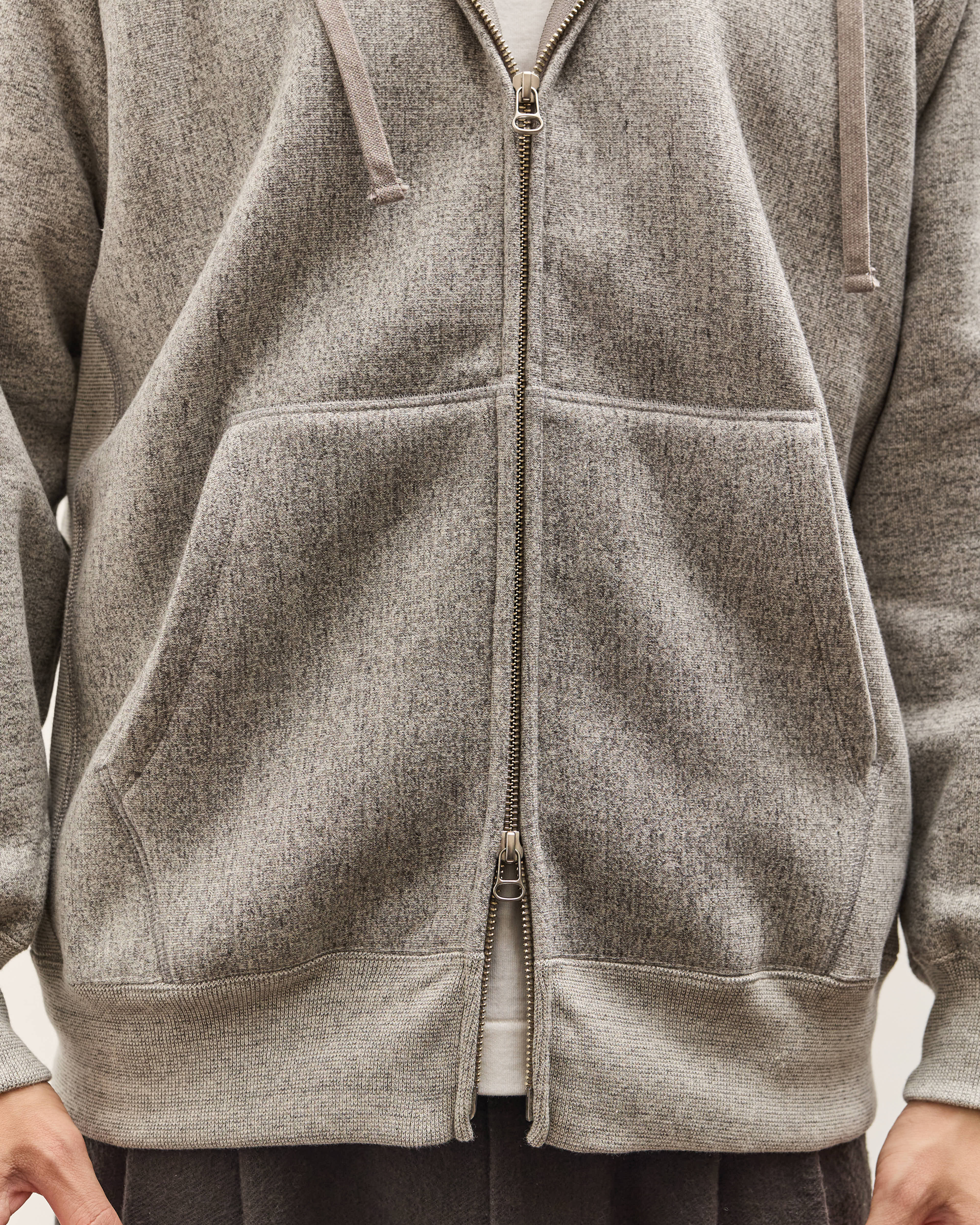 YOKO SAKAMOTO ATHLETIC HOODIE サイズM 25SS Yoko Sakamoto Athletic Hoodie, Heather Gray – Glasswing