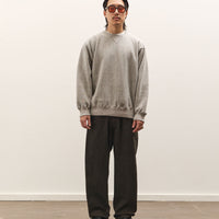 Yoko Sakamoto Athletic Sweater, Heather Gray