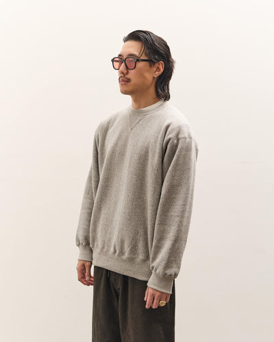 Yoko Sakamoto Athletic Sweater, Heather Gray